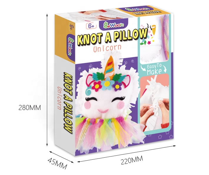 unicorn knot a pillow