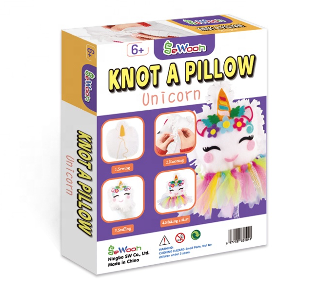unicorn knot a pillow