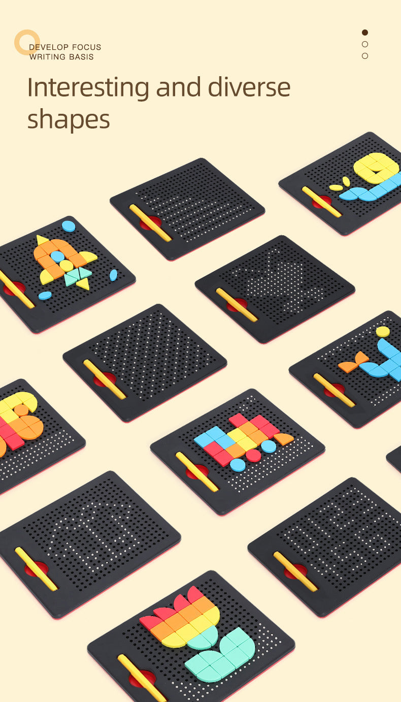Magnetic drawing board toy