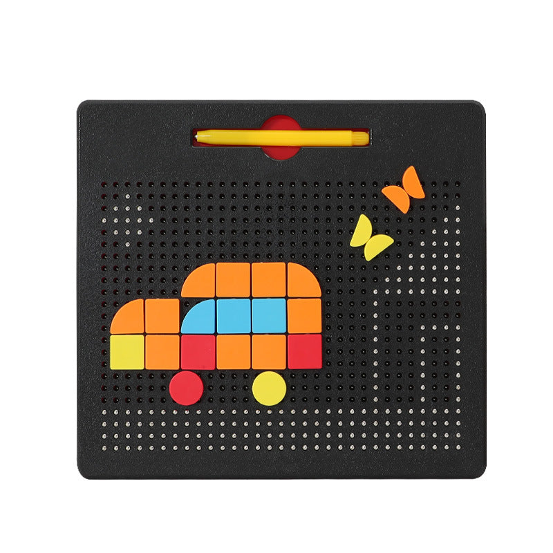 Magnetic drawing board toy