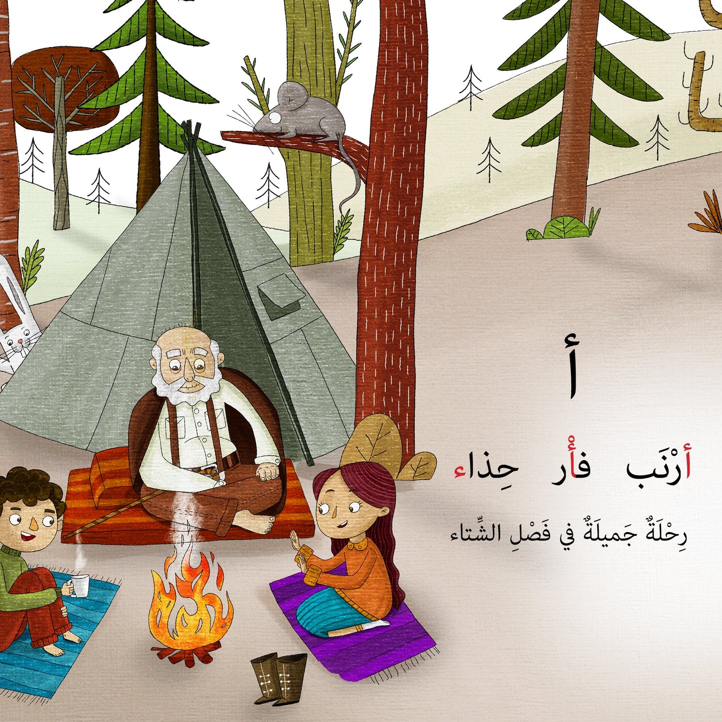 مكان الحرف