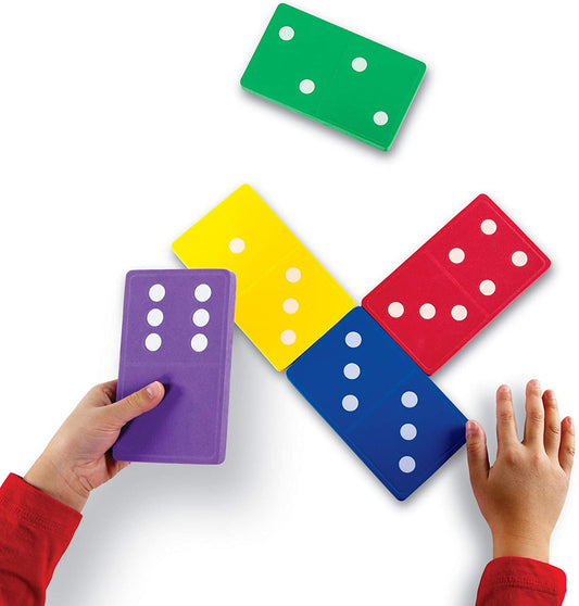 Learning Resources Jumbo Foam Dominoes