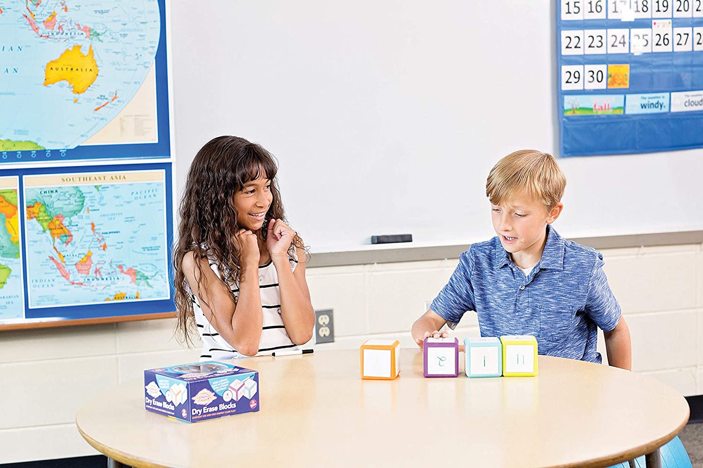 Dry Erase Blocks, Assorted Colors