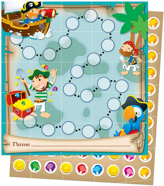 Pirates Mini Incentive Charts