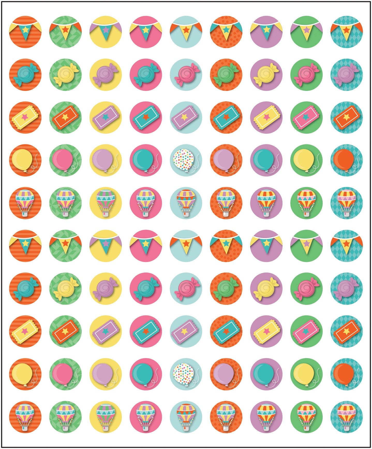 Mini Incentive Charts Teaching Material 30 cards