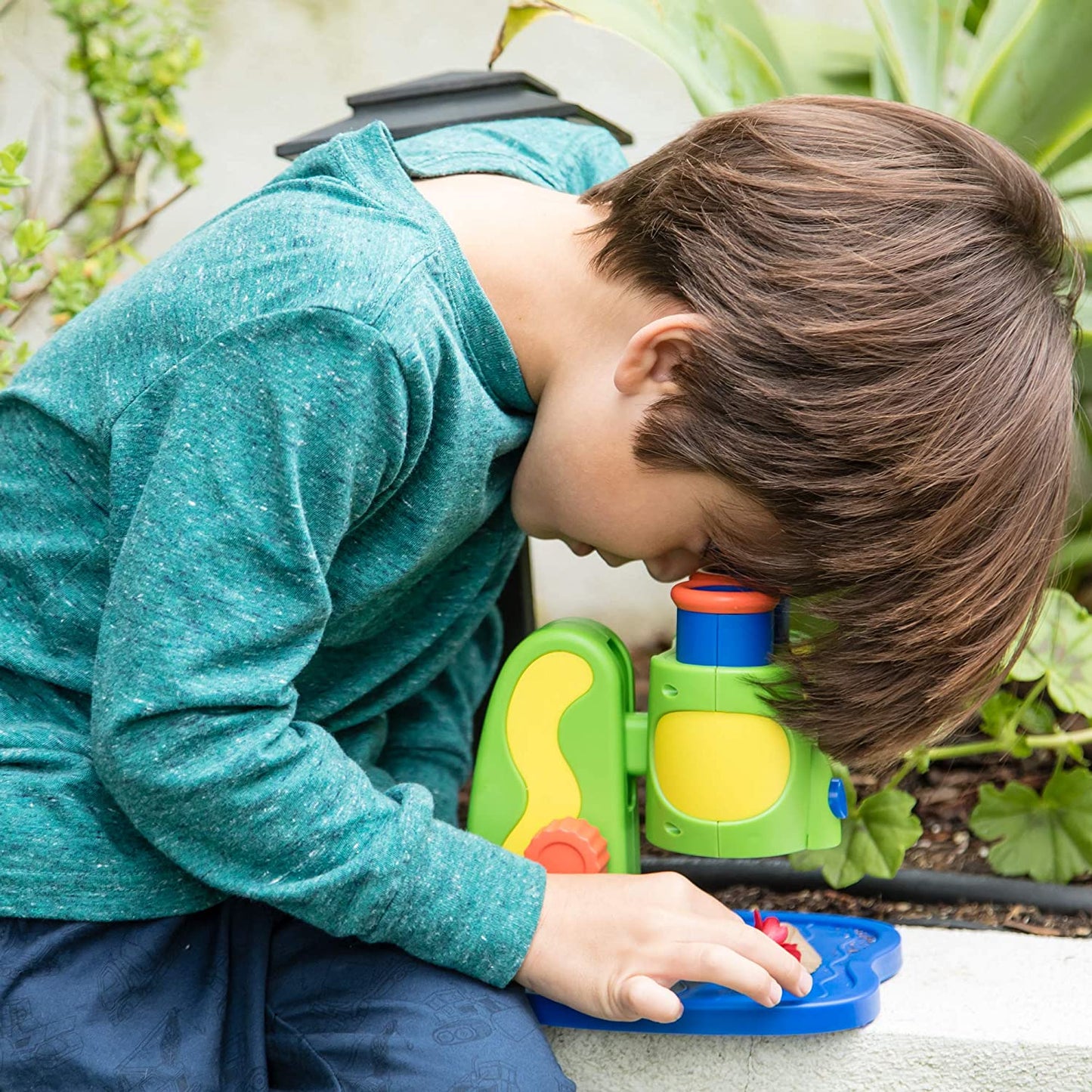 Educational Insights GeoSafari Jr. My First Microscope, Preschool Science Toy, STEM Toy, Kids Microscope, Ages 3+