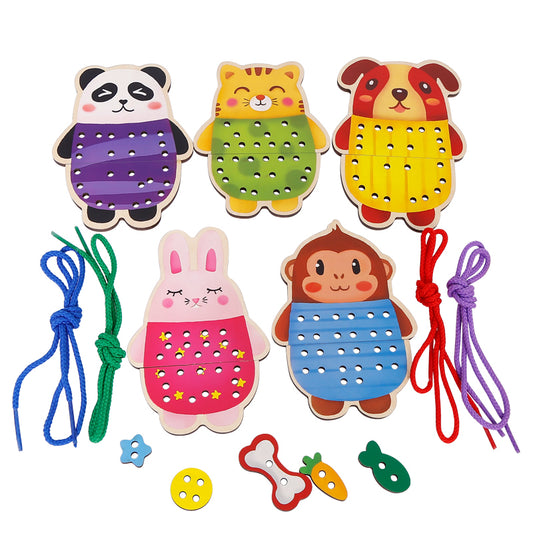 animal Threading toys