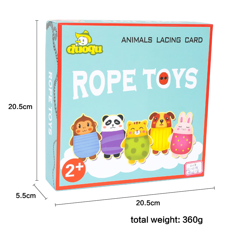 animal Threading toys