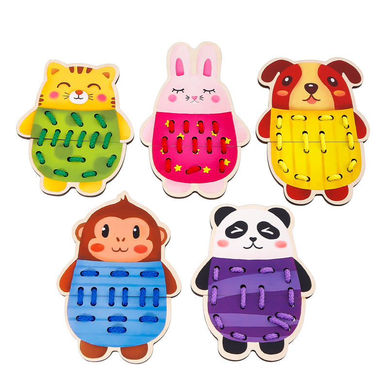 animal Threading toys
