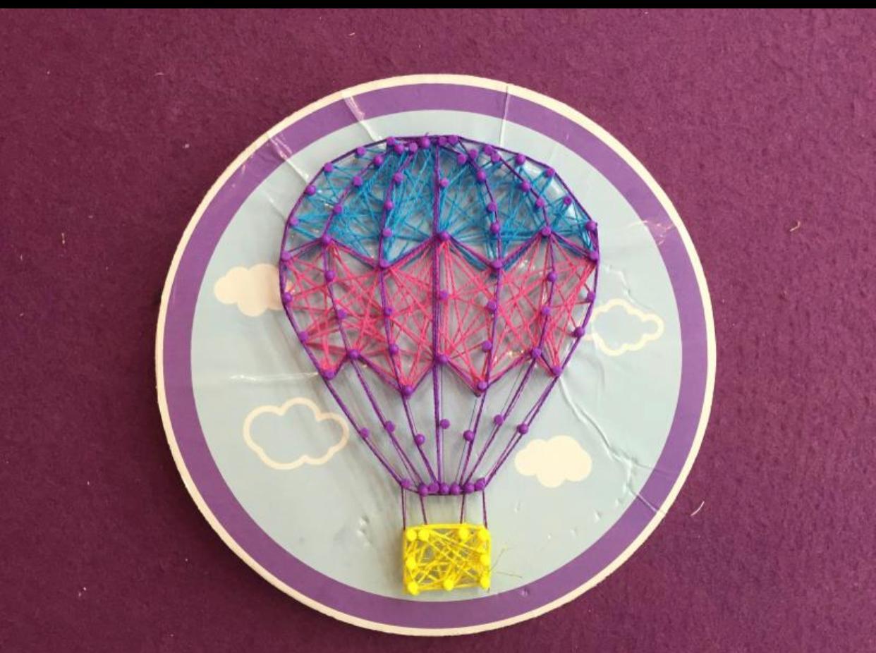 3 designs string art kit