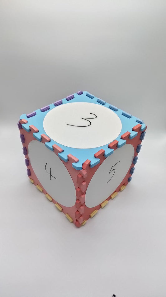 puzzle dice 30cm + pen