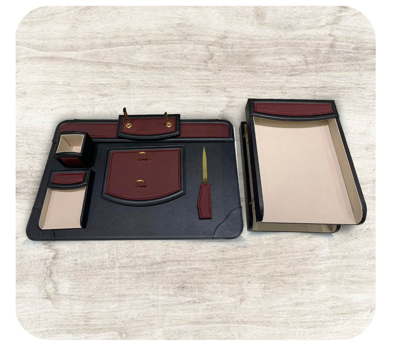 Laether office set