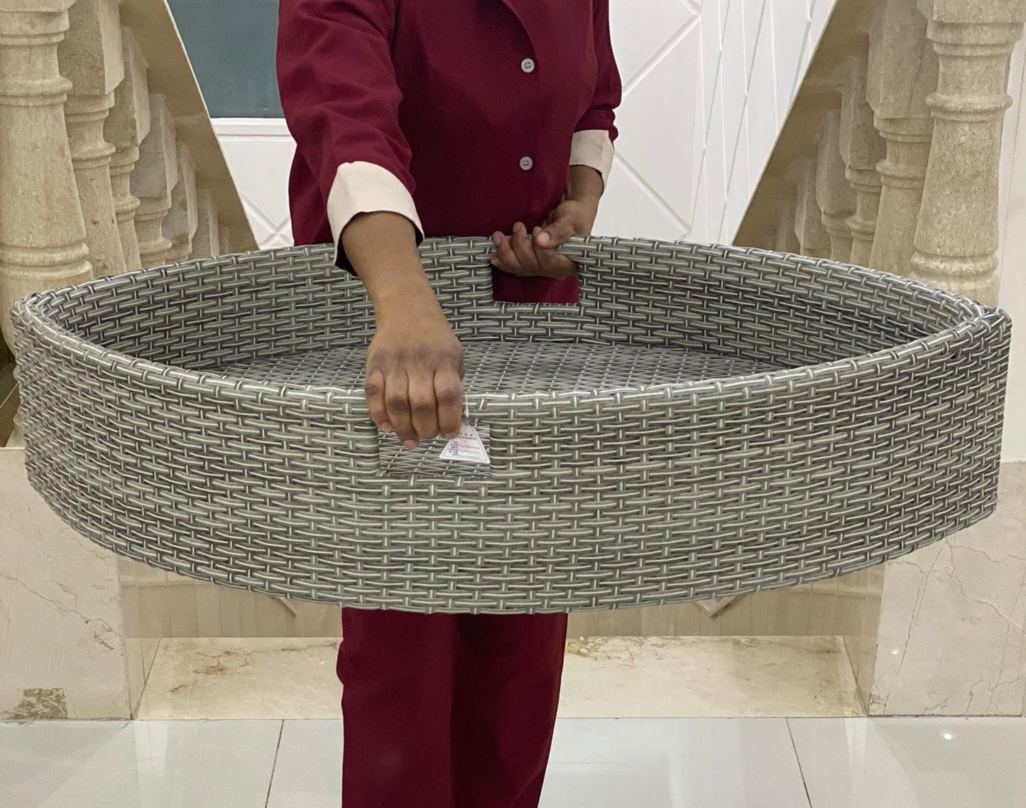 pool tray leaf shape