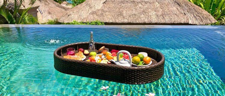 pool tray oval shape