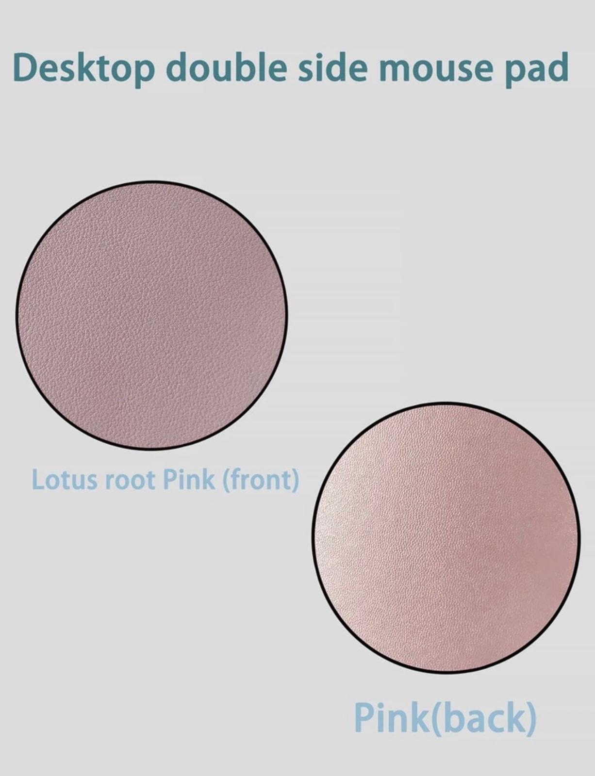 elec Plain Mouse Pad 2 pink