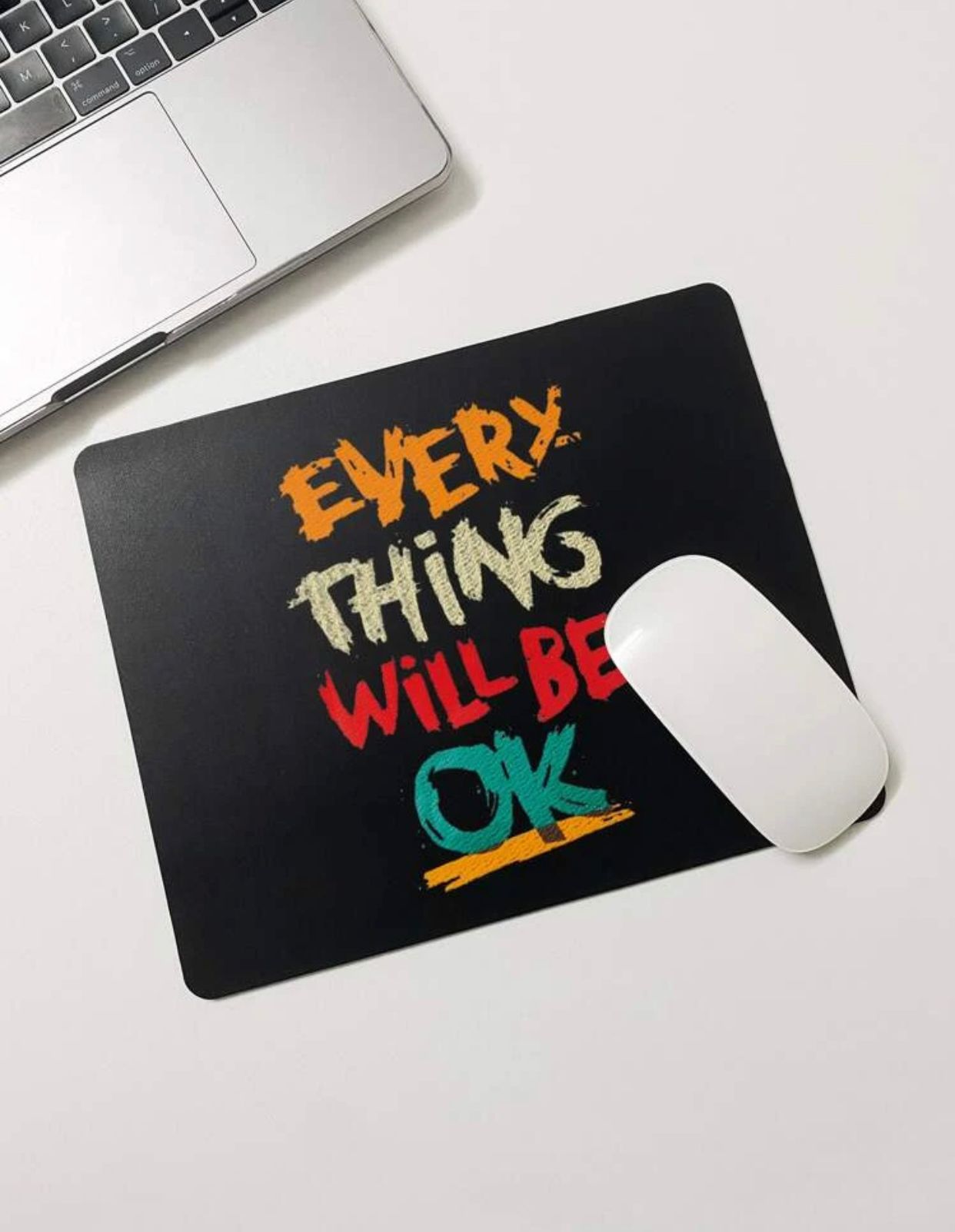 elec Double Side Mouse Pad ( black color ) set 2 pieces