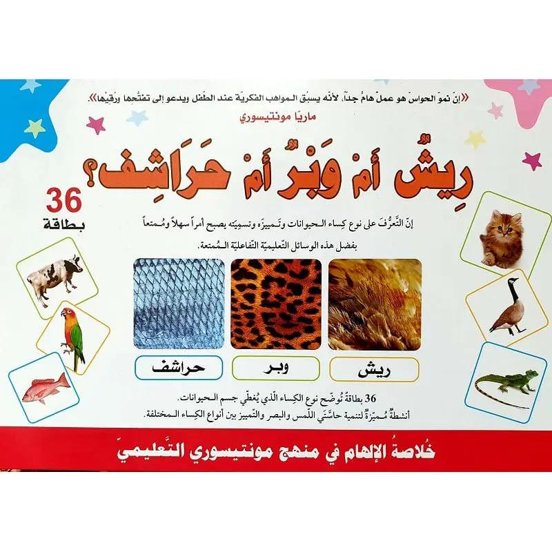 ريش ام وبر ام حراشف ؟
