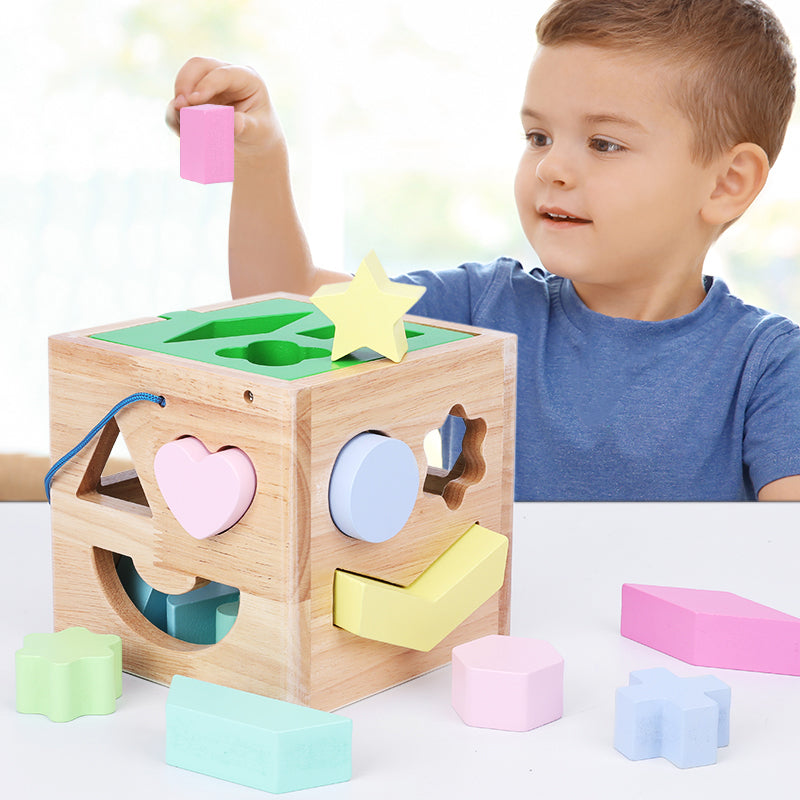 shapes wooden game
