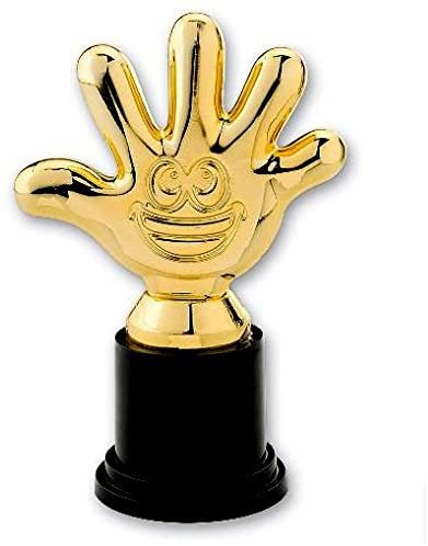 Plastic Gold Trophies, High Five Trophy 1