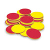 Foam Two-Color Counters with Storage Tub for Counting and Tokens (Pack of 200)