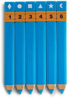 Learning Resources Student Grouping Pencils,Multicolor,4 1/2 x 4/2 in