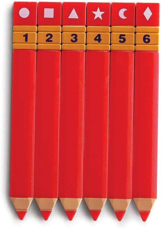 Learning Resources Student Grouping Pencils,Multicolor,4 1/2 x 4/2 in