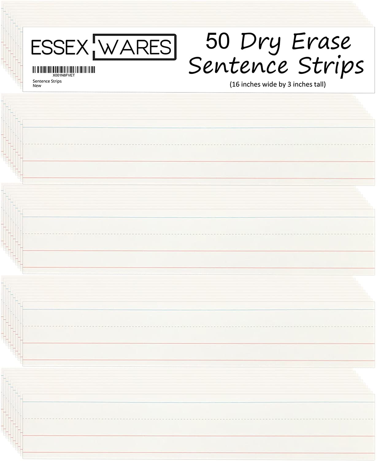 Dry Erase Sentence Strips