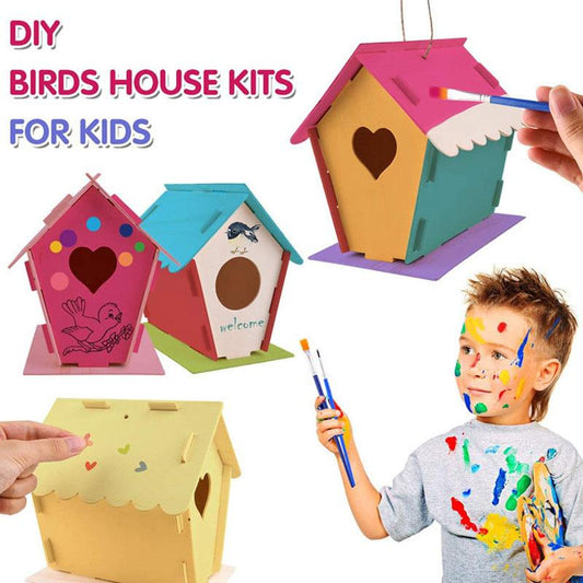 wooden house painting