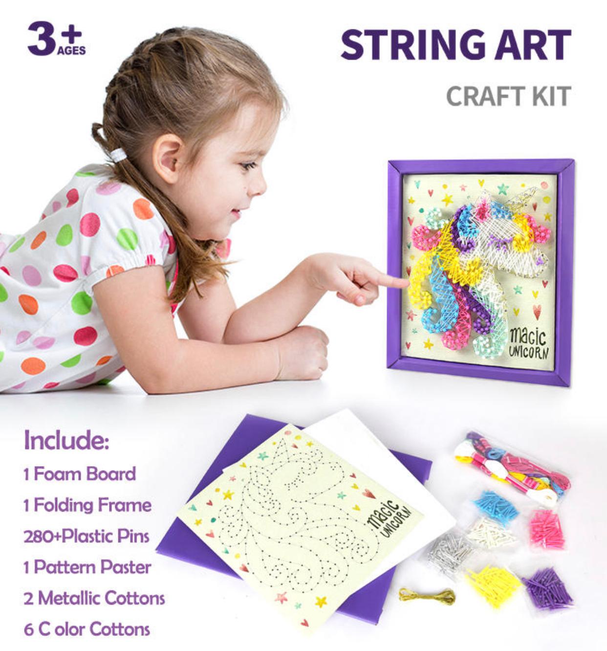 unicorn string art kit
