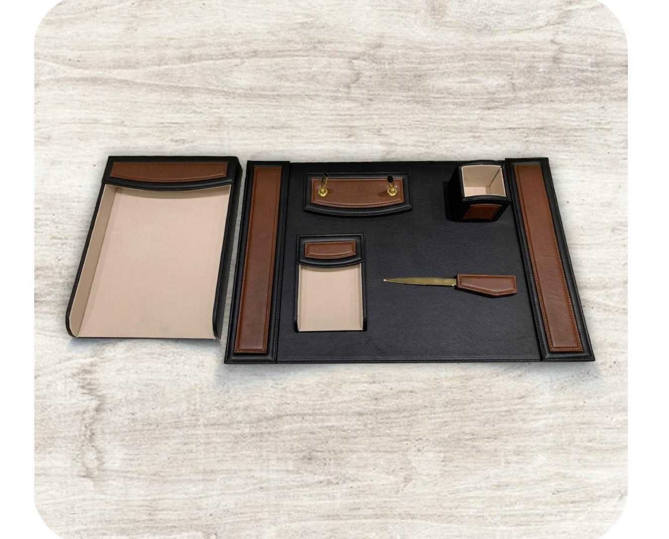Leather Office Set