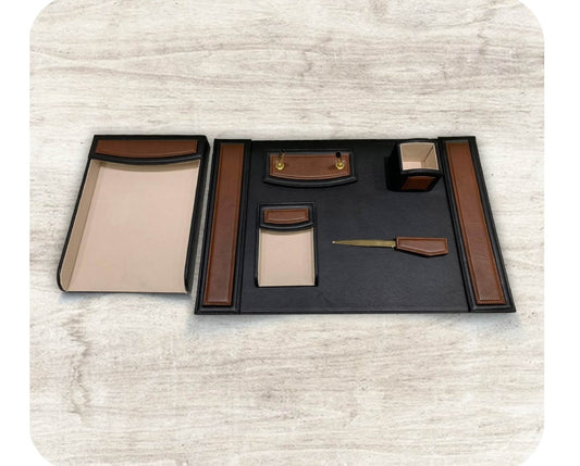 Leather Office Set