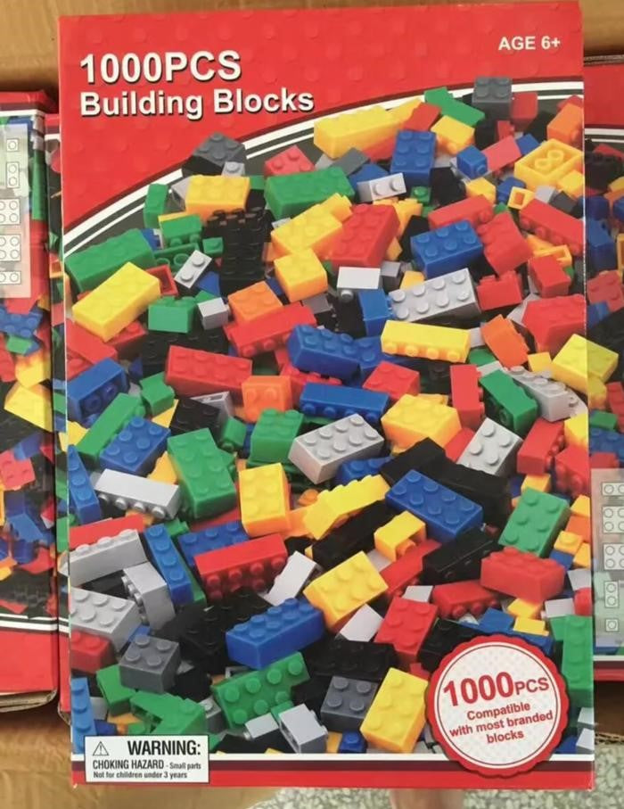 1000 pcs lego