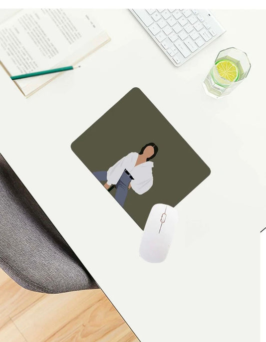 elec Figure Graphic Mouse Pad